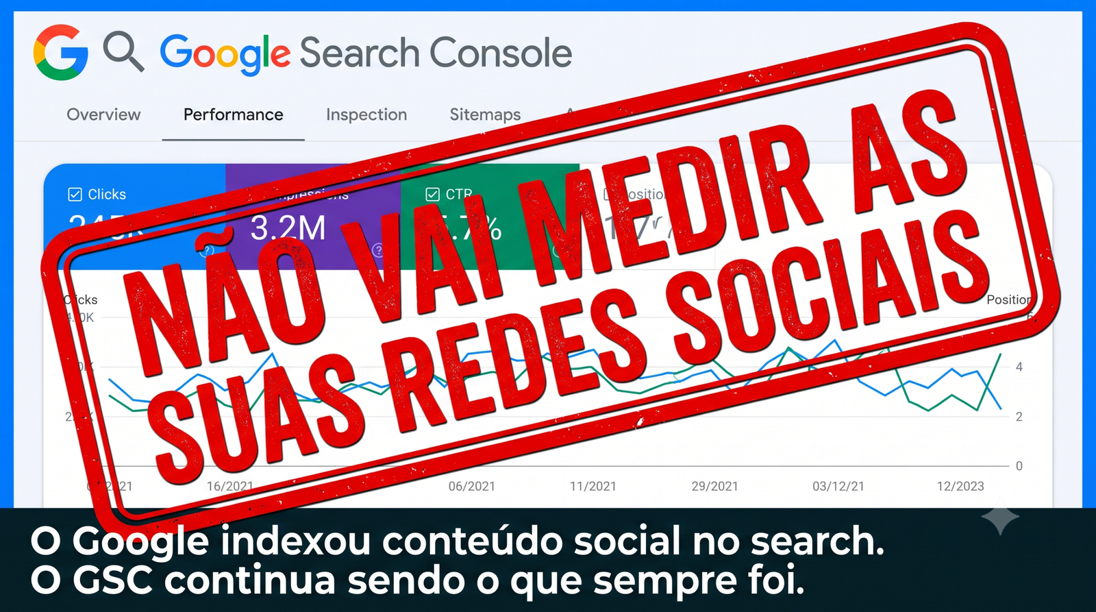 Redes sociais no Google em 2026: por que o GSC não mudou de verdade